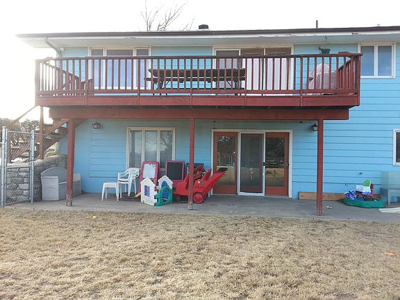 Back side, walk out basement