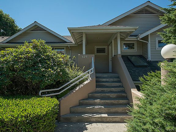 Private entrance to your home with a porch.