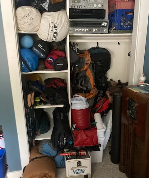 2nd bedroom/office closet