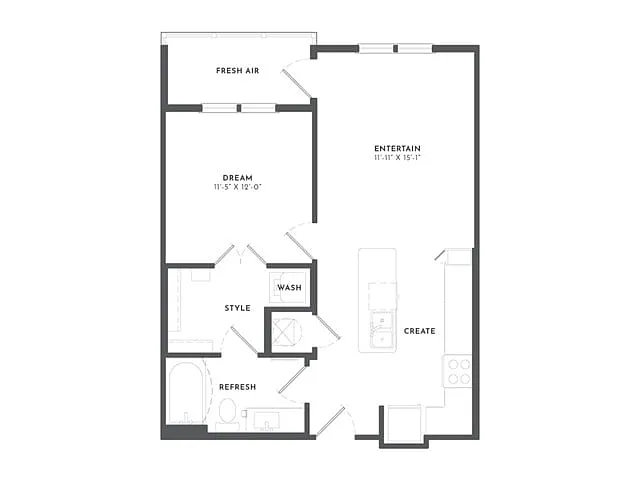 Floor plan A1
