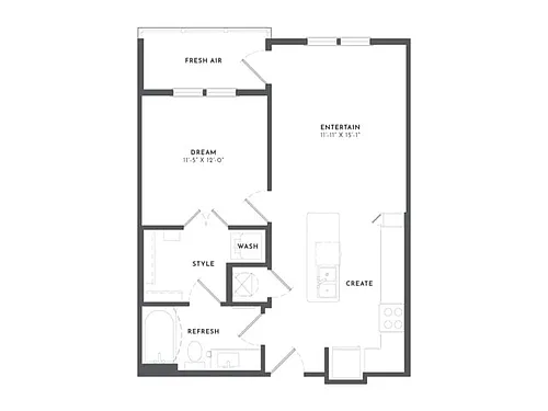 Floor plan A1