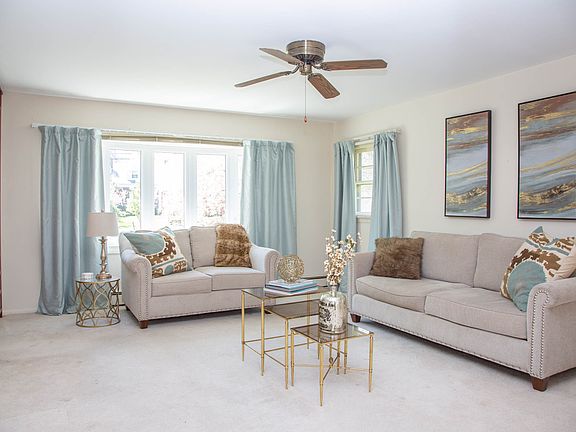 the big, bright living room