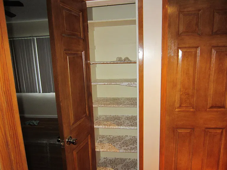 Hall closet