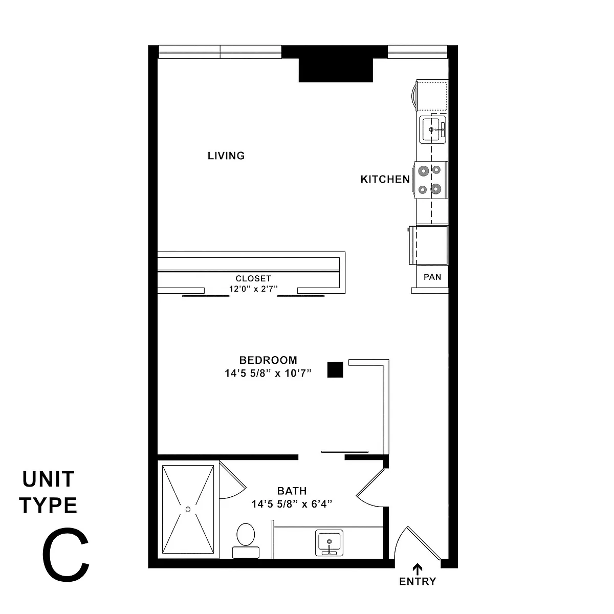 Floor plan C