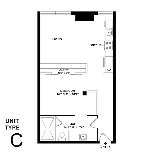 Floor plan C