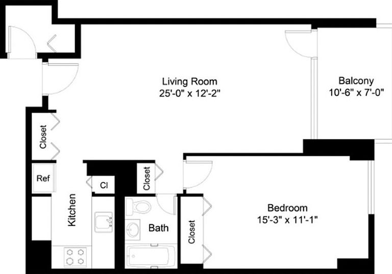 2nd image of 100 Beekman St #8M