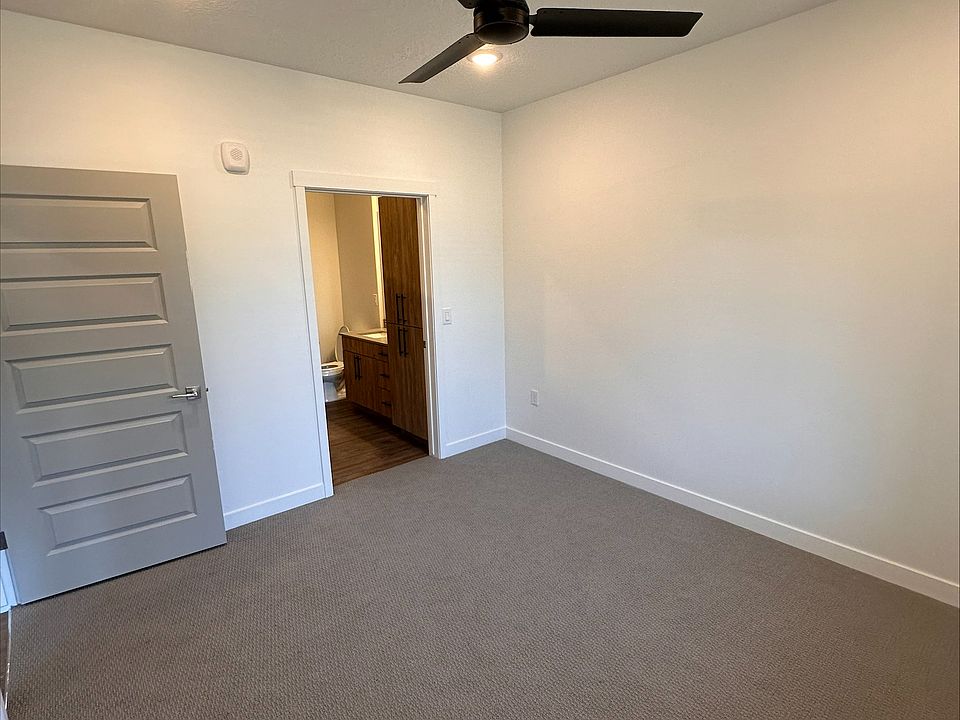 Bedroom with bathroom view