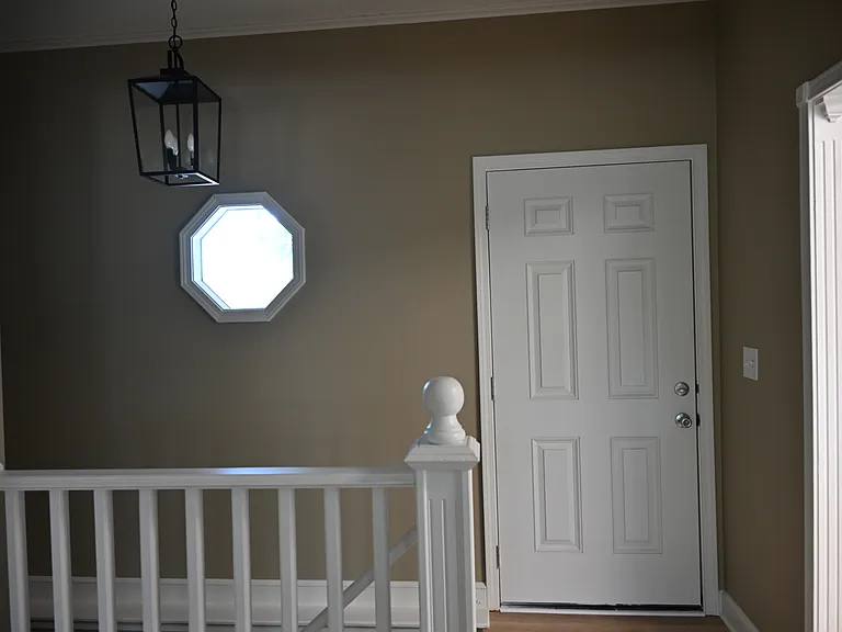 Front door and entry.