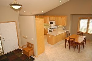 Foyer, Dinette and Kitchen View