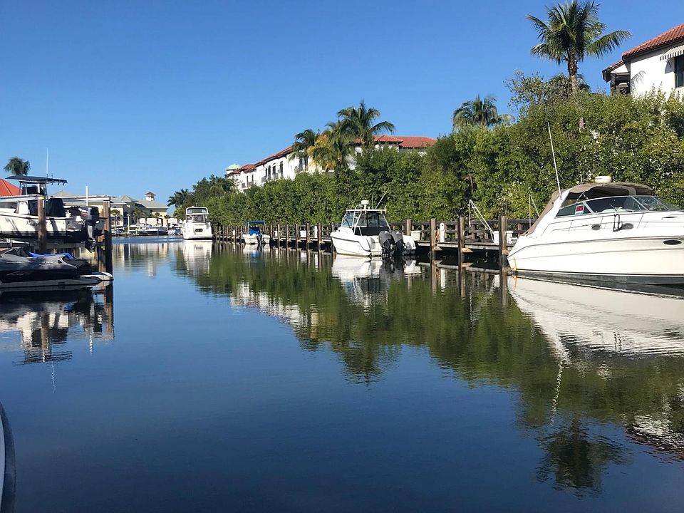 view from back of condo on the patio/dock