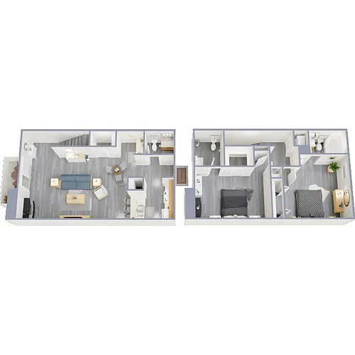 Floor plan 2x2 TH