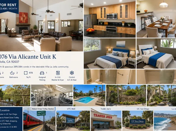 3076 Via Alicante Unit K, La Jolla, CA 92037