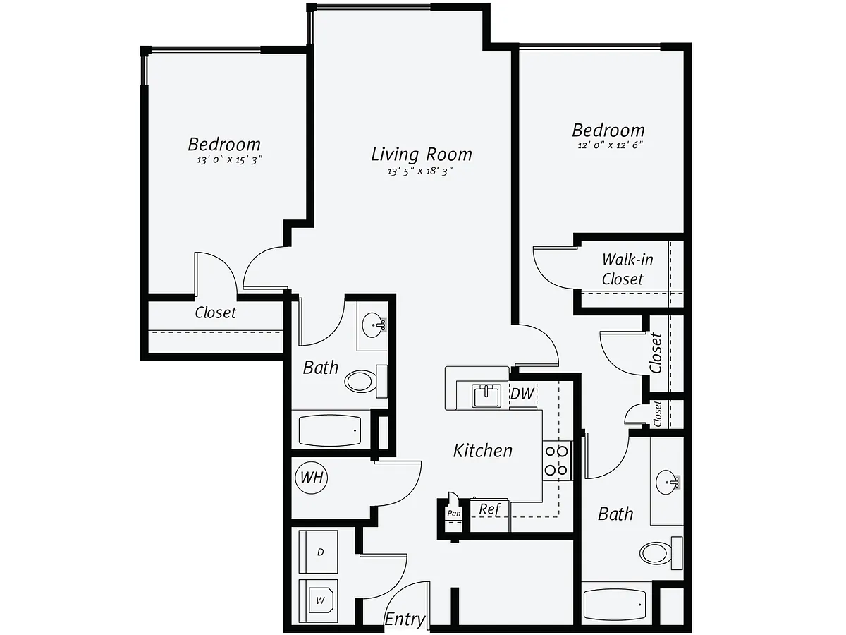 Floor plan B12
