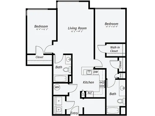 Floor plan B12