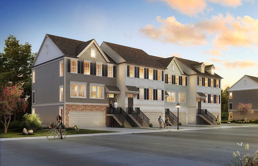 Luxury Surrey 3-story townhome design at Tall Oaks