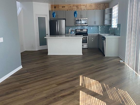 Open Concept from Kitchen into Living Room