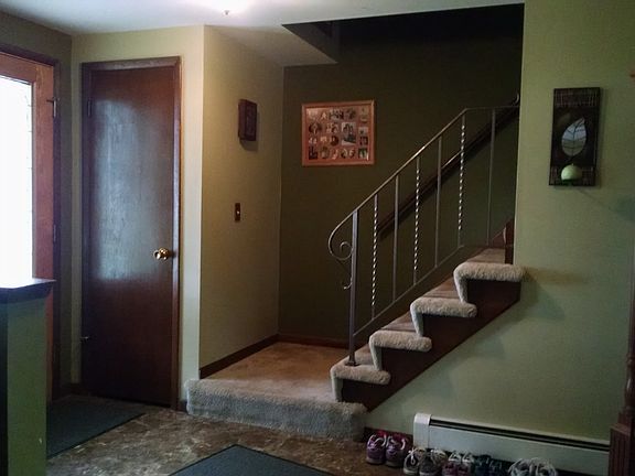 front closet & stairs