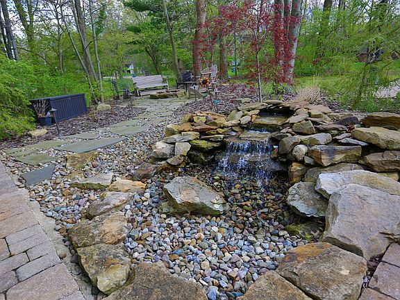 All-season water feature! 