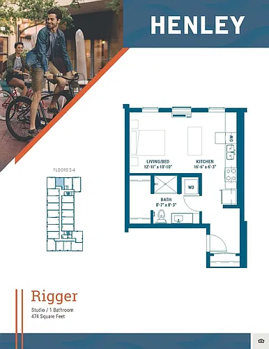 Floor plan The Rigger