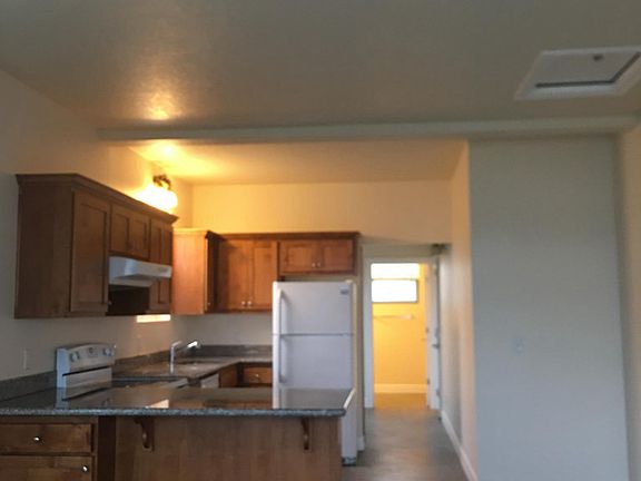Front room looking all the way back to bathroom