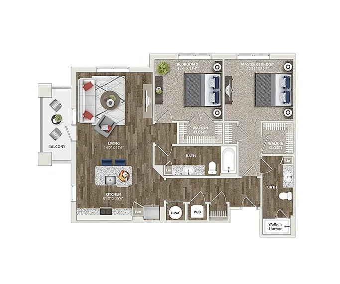 Floor plan 22F5