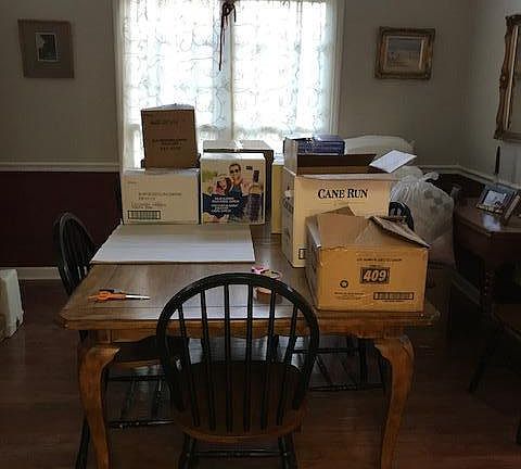 dining room (sorry about the boxes)
