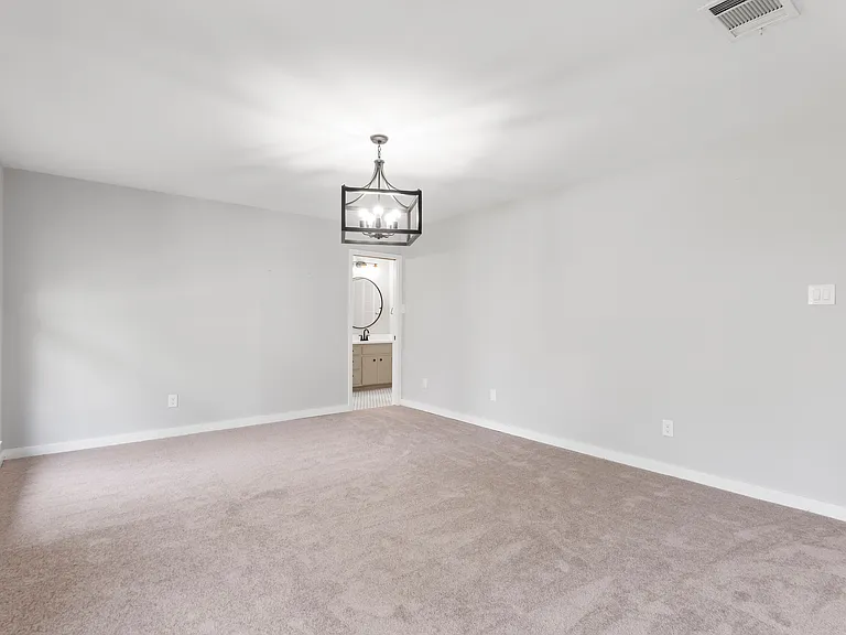 Extra large master bedroom