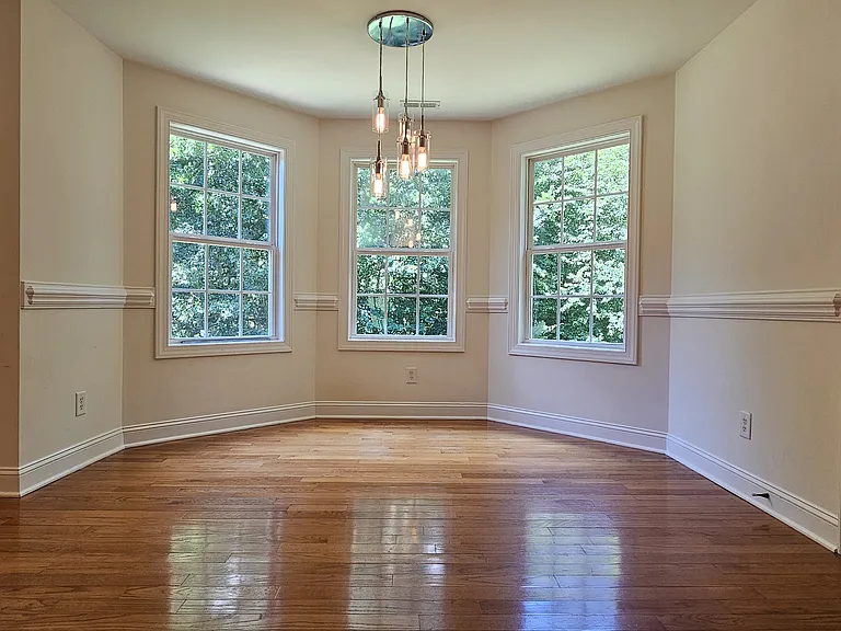 Dining Area with Beautiful Forest Views