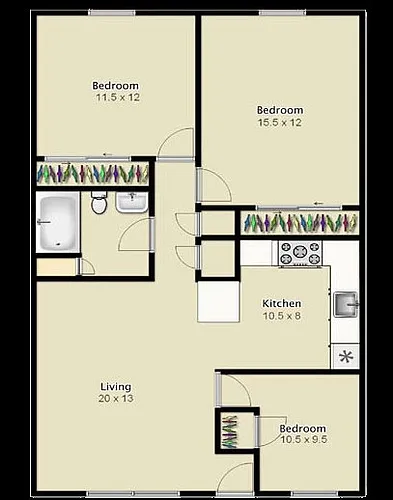 Floor plan Killion