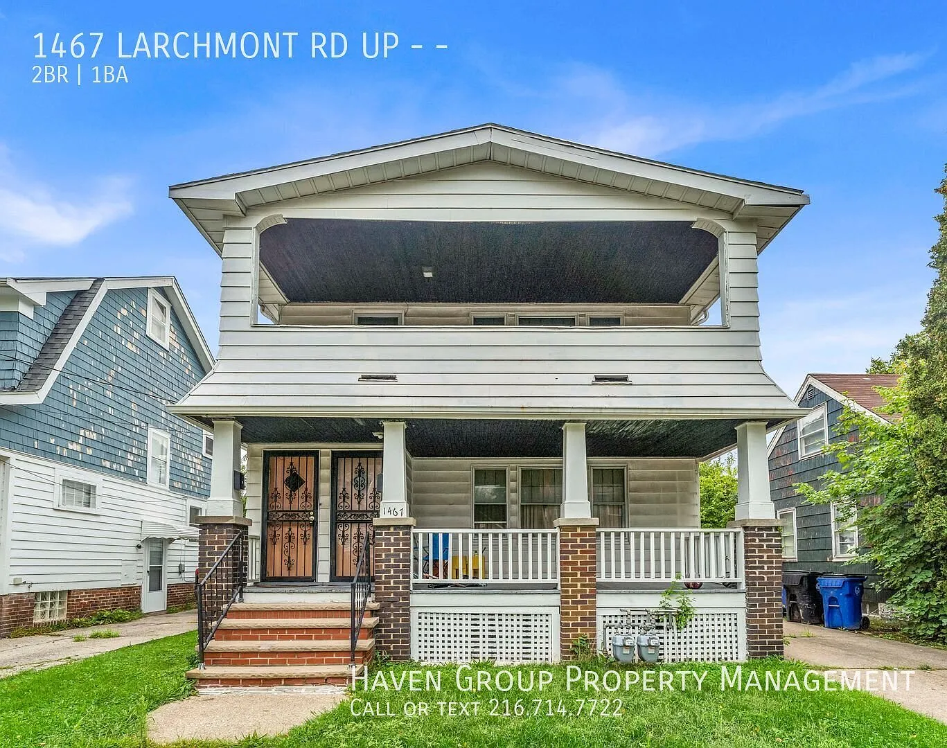 1467 Larchmont St. | UP, Cleveland, OH 44110 - Spacious 2-bed 1-bath multi-family home! — Photo 1