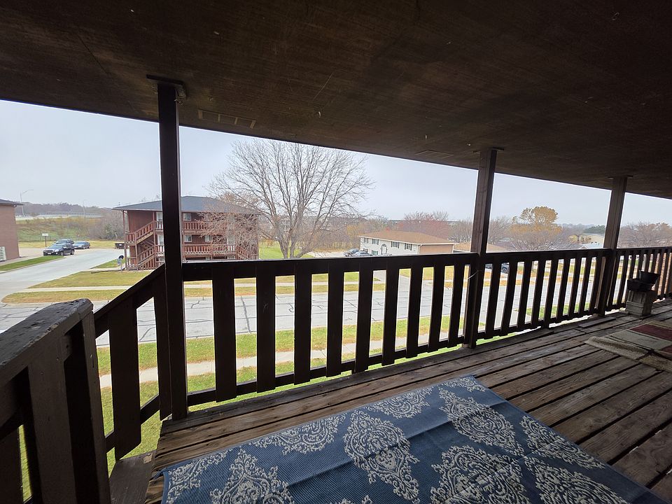 View out the front door