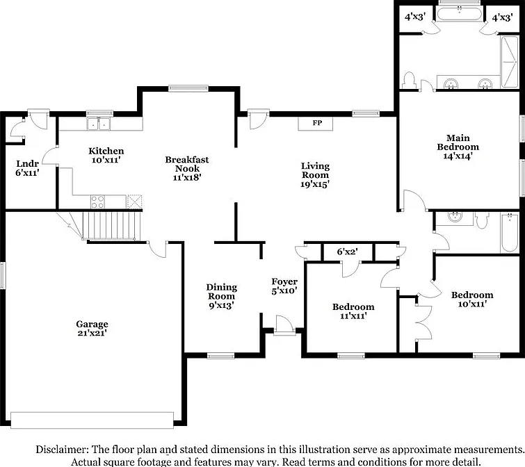 4 bed, 2.0 bath, 2173 sqft, $2,160 — Photo 2
