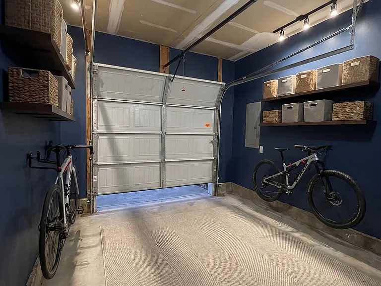 garage can be a very well straged, clean storage area