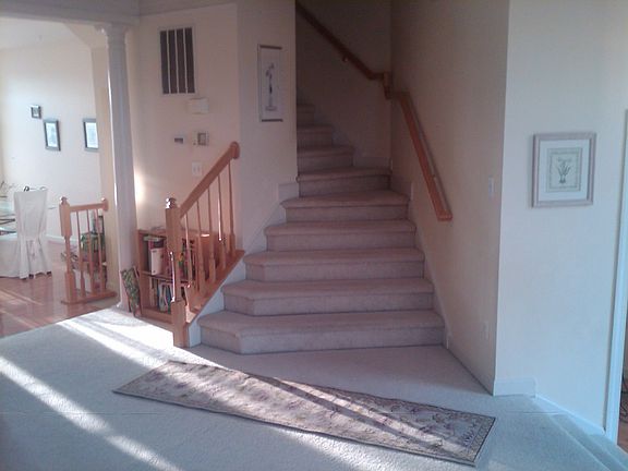 Stairwell in Living Room