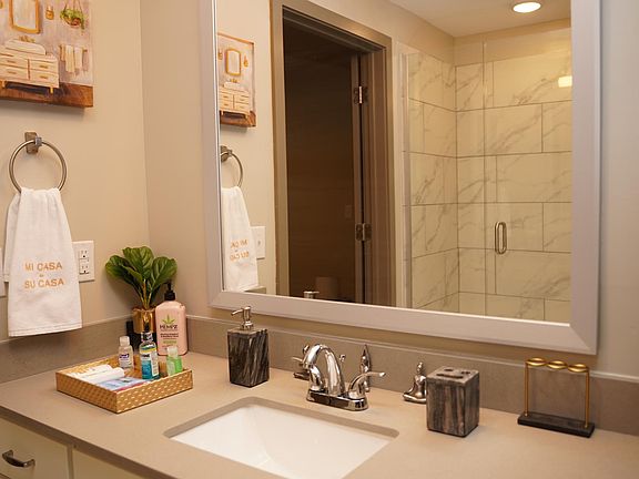 master bathroom (stand up shower)