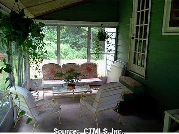 Screened in back porch