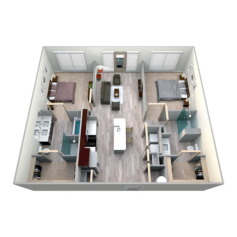 Floor plan B1