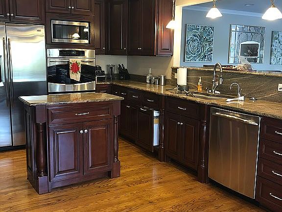 Remodeled open kitchen 