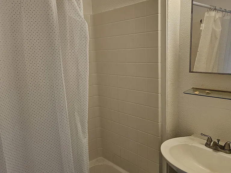 Master Bathroom looking at Sink and Tub