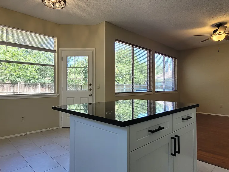 Large windows with ample natural light