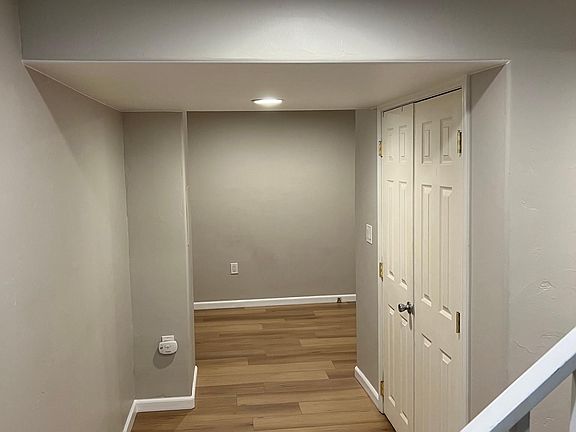 View from stairway to Den area