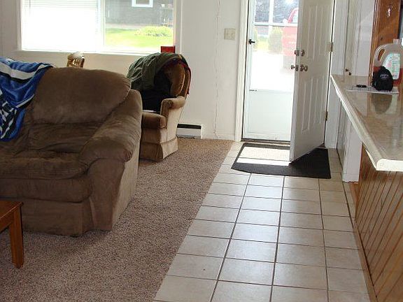 Looking from Living Room to Front Door