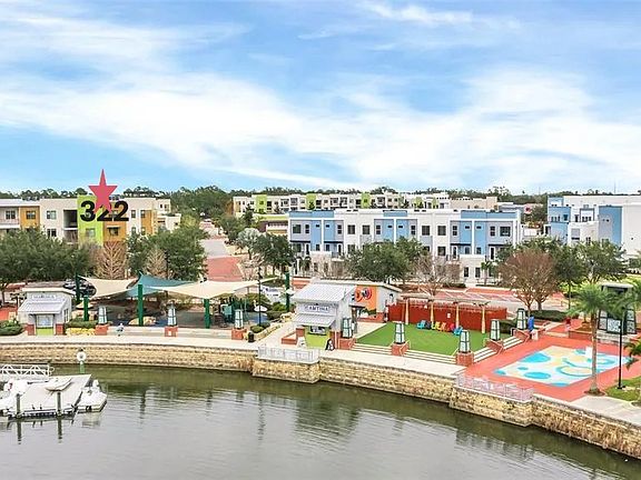 POV of Lake facing the townhome. See * for 322 location