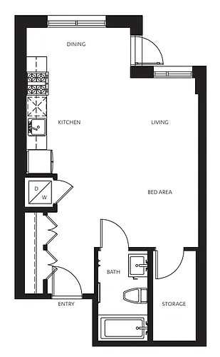 Floor plan 302