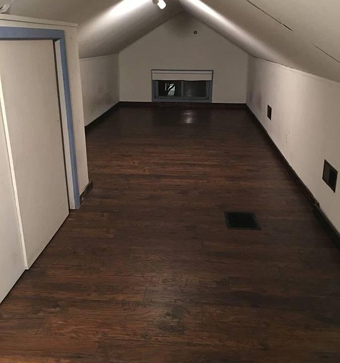 Upstairs loft