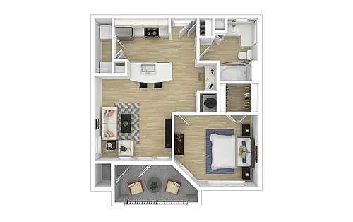 Floor plan Ansley - Premium