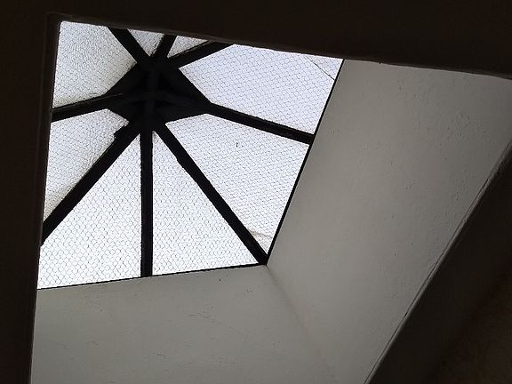 Skylight at staircase