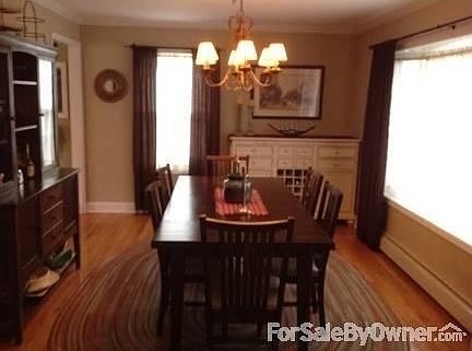 Dining Room
						:
						HW floors, chandelier, picture window and window treatments included