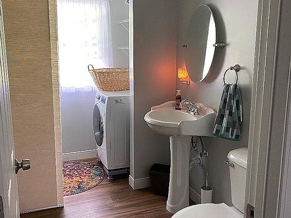 Half Bath / Laundry Rm 
