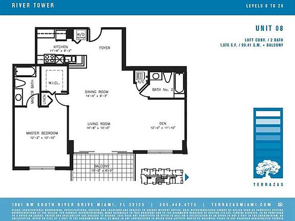 3rd image of 1861 NW South River Dr Unit 1208